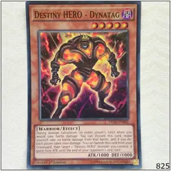Destiny HERO - Dynatag - DESO-EN002 - Super Rare 1st Edition Yugioh - Image 1