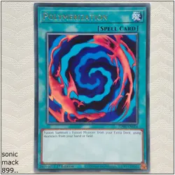 Polymerization - JUSH-EN014 - Rare 1st Edition Yugioh - Image 1