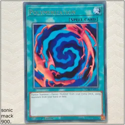Polymerization - JUSH-EN014 - Rare 1st Edition Yugioh - Image 1