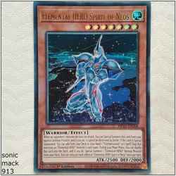 Elemental HERO Spirit of Neos - MP25-EN268 - Ultra Rare 1st Edition Yugioh - Image 1