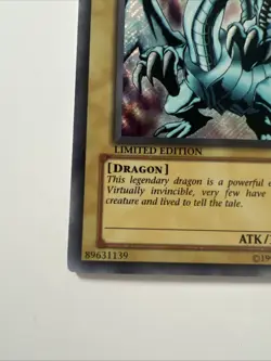 Yugioh Blue Eyes White Dragon Secret Rare FL1-EN001 - Image 5