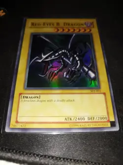 Yugioh - Red-Eyes Black Dragon SDJ-001 - Ultra Rare - Near Mint + / Mint - Image 2