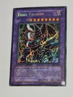 Dark Paladin DMG-001 Limt Edition Ultra Rare Yu-Gi-Oh Fusion Dark Magician Nm-Lp - Image 1