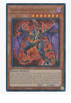 x3 Phantasmal Summoning Beast - MP25-EN156 - Ultra Rare YuGiOh - Image 1