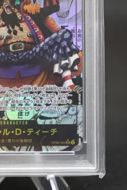 PSA 10 ONE PIECE Teach OP09-093 Manga Alt Art Emperors in the New World Japanese - Image 5