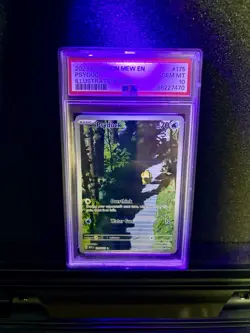 Pokemon TCG Psyduck Scarlet Violet-151 Holo Illustration Card 175/165 PSA 10 - Image 3