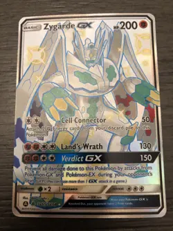 Zygarde GX SV65/SV94 Shiny Full Art Ultra Rare Hidden Fates Pokemon TCG Card NM - Image 1