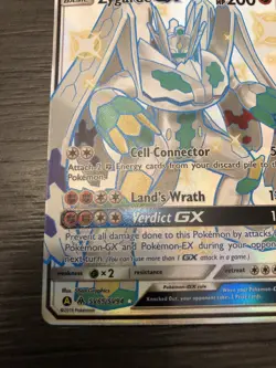 Zygarde GX SV65/SV94 Shiny Full Art Ultra Rare Hidden Fates Pokemon TCG Card NM - Image 3