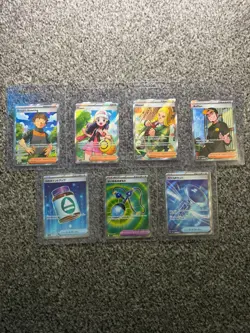 Pokemon Card Bundle - FA Trainer - Full Art - Energy - Trainer - No reserve - Image 1