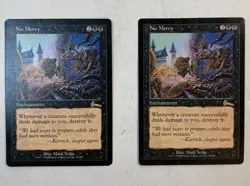 No Mercy Urza's Legacy LP Black Rare 1999 MAGIC GATHERING CARDS X2 🔥!! - Image 2