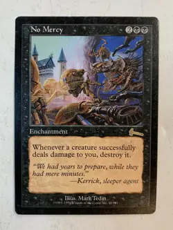 No Mercy Urza's Legacy LP Black Rare 1999 MAGIC GATHERING CARDS X2 🔥!! - Image 4