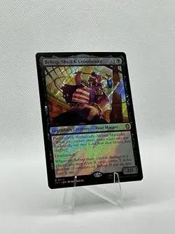 Bebop, Skull & Crossbones – SURGE FOIL | TMNT Universes Beyond MTG Rare | NM - Image 2