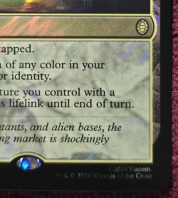 Hidden Hideout (Surge Foil) Teenage Mutant Ninja Turtles Commander TMC 0043 MINT - Image 4