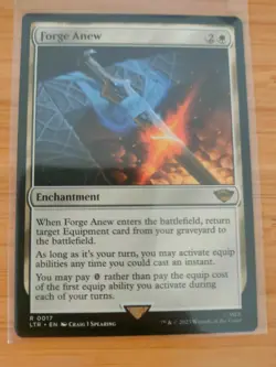 MTG Forge Anew 0017 Lord of the Rings M/NM Free UK P&P - Image 1