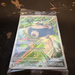 Snorlax 051 Scarlet & Violet 151 sealed Black Star Promo Pokemon Tcg Nm-M - Image 1