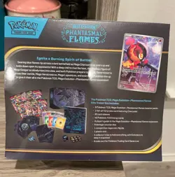 SEALED Pokemon TCG Mega Evolution Phantasmal Flames Elite Trainer Box ETB - Image 2
