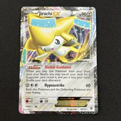 Jirachi EX 60/101 Holo Rare EX Plasma Blast 2013 Pokemon NM - Image 1