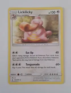 Lickilicky 153/214 (Rare) – Pokemon Unbroken Bonds 2019. Mint Condition. - Image 1