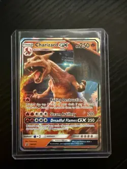Pokemon TCG Charizard GX SM195 Detective Pikachu Promo NM - Image 1