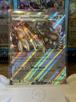Bloodmoon Ursaluna EX – SVP 177 – Black Star Promo PROMO - NM - Pokemon TCG - Image 2