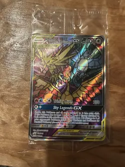 Sealed Pokemon TCG Moltres Zapdos Articuno GX SM210 Stained Glass Promos Holo - Image 1