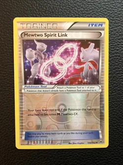 Pokemon Mewtwo Spirit Link Breakthrough - Reverse Holo 144/162 NM - Image 1