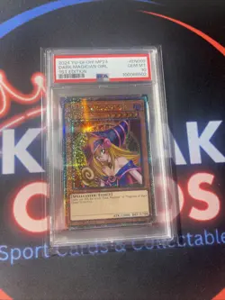 Dark Magician Girl Yugioh 2024 MP24-EN009 Quarter Century Secret Rare 1st PSA 10 - Image 1