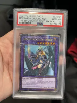 2024 YU-GI-OH! RA03 1ST EDITION DARK MAGICIAN GIRL THE DRAGON KNIGHT PSA 10 - Image 2