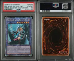 2024 YU-GI-OH! RA03 1ST EDITION DARK MAGICIAN GIRL THE DRAGON KNIGHT PSA 10 - Image 5