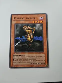 Element Soldier - SOD-EN024 - Common - 1st Edition - YuGiOh - Image 1