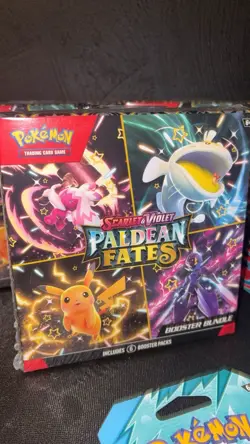 Scarlet & Violet - Paldean Fates Booster Bundle - 6 NEW/Sealed Pokemon TCG Packs - Image 1