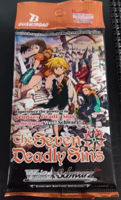 Weiss Schwarz The Seven Deadly Sins Booster Pack English NEW SEALED - Image 1