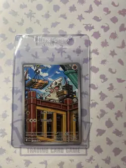 Pokemon TCG Timburr 125/086 SV: Black Bolt Illustration Rare NM BLK EN IR - Image 1