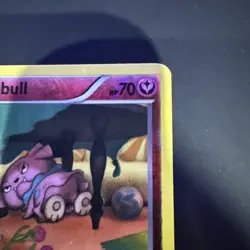 Snubbull 68/124 Reverse Holo Common XY Fates Collide Pokemon TCG Card - Image 3