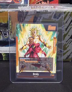 Broly FB08-073 Leader Alternate Art Saiyan's Pride Dragon Ball English Card - Image 2