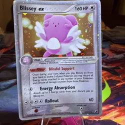 Pokemon TCG EX Unseen Forces Holo Card Blissey EX 101/115 - Image 2