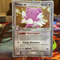 Pokemon TCG EX Unseen Forces Holo Card Blissey EX 101/115 - Image 3