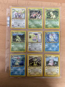 NM (1st edition) COMPLETE Pokemon NEO GENESIS Set 76-Card UNCOMMON/COMMON ed - Image 2