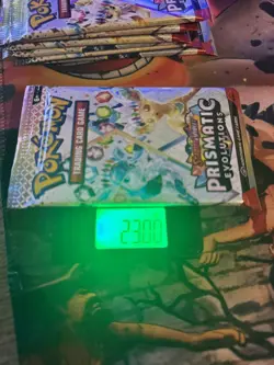 HEAVY 23G Prismatic Evolutions Booster Pack Pokemon - Sealed - Image 1
