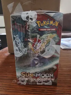 Pokemon Sun & Moon Crimson Invasion Booster Box Brand New Sealed - Image 3