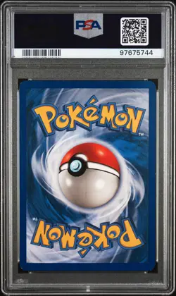 2002 POKEMON LEGEND COLL #39 DARK WARTORTLE-REVERSE FOIL PSA 8 - Image 2