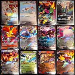 Original Pokemon 101 Karten Sammlung mit V, EX, Holo, AR - Jpn , Eng, De, Kor - Image 2