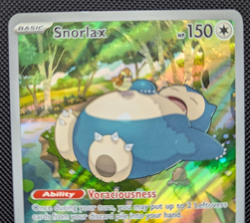Pokemon Snorlax 051 from ETB 151 S&V/Sw&Sh NM Condition Promo Black Star ENG NM - Image 3