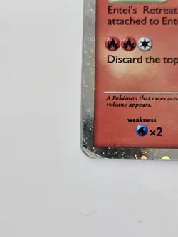 Entei SL3 Call of Legends Pokemon Holo Foil Secret Rare HP / Damaged - Image 4