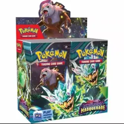 Pokemon TCG Scarlet & Violet Twilight Masquerade Booster Box English - Image 1