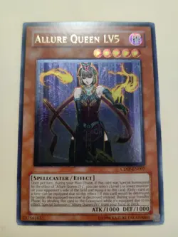 Yugioh! Allure Queen LV5 CDIP-EN007 Ultimate Rare LP - Image 1