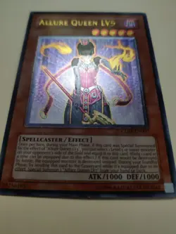 Yugioh! Allure Queen LV5 CDIP-EN007 Ultimate Rare LP - Image 3