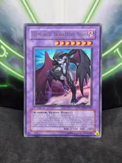 Yugioh Elemental Hero Dark Neos POTD-EN033 Ultra Rare 1st Edition NM - Image 1