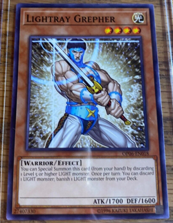 Yu-Gi-Oh! Lightray Grepher - OP06-EN018 - Common Unlimited Near Mint Warrior - Image 1
