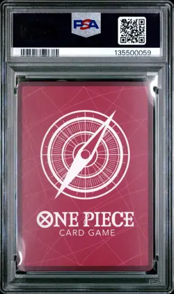 2022 ONE PIECE OP01-ROMANCE DAWN 003 MONKEY D. LUFFY PRE ERRATA PSA 10 GEM MINT - Image 2